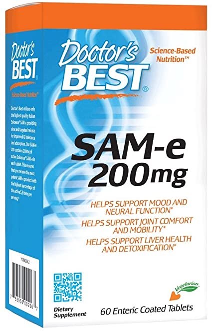 SAM-e, 200 mg - 60 tabliet
