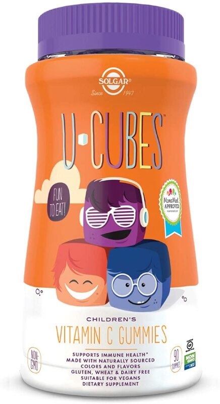 Solgar U-Cubes Vitamín C pre deti (90 gumových cukríkov)