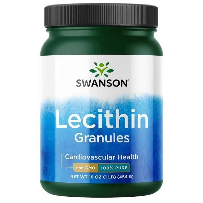 Swanson 100% Lecitín granulky 454g