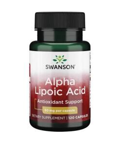 Swanson - SWANSON ALA 50 mg, 120 kapsúl
