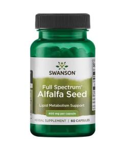 Plný spekter lucernových semien, 400 mg - 60 kapsúl