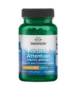Swanson - SWANSON Sústredená pozornosť 300 mg, 30 kapsúl