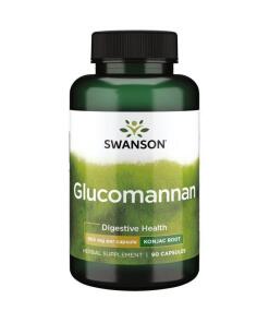 Swanson - Glukomanán 665 mg, 90 kapsúl