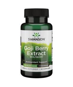 Swanson - SWANSON Extrakt z Goji 500 mg, 60 kapsúl