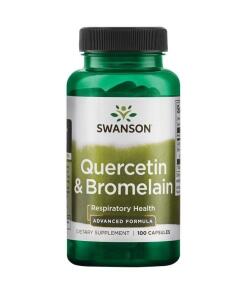 Swanson - Swanson Kvercetín a Bromelína 100 kapsúl