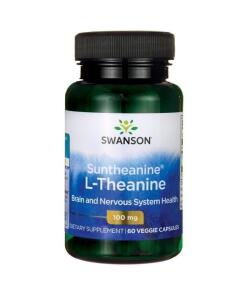 Suntheanine L-Theanín, 100 mg - 60 vegetariánskych kapsúl