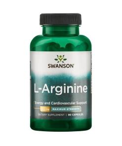 Swanson - SWANSON L-arginín forte 850 mg, 90 kapsúl