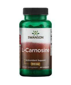 Swanson - L-karnozín 500 mg, 60 kapsúl
