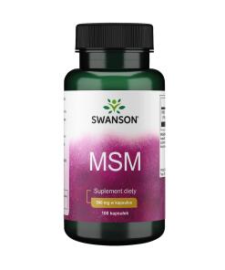 Swanson - MSM 500 mg, 100 kapsúl