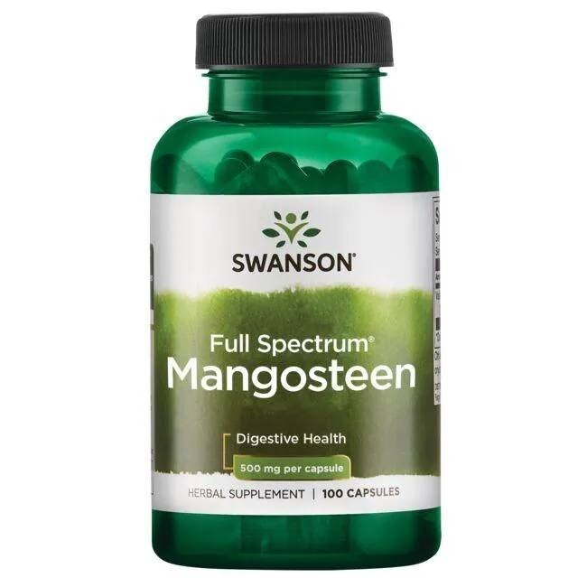 Swanson - Mangostan 500 mg, 100 kapsúl