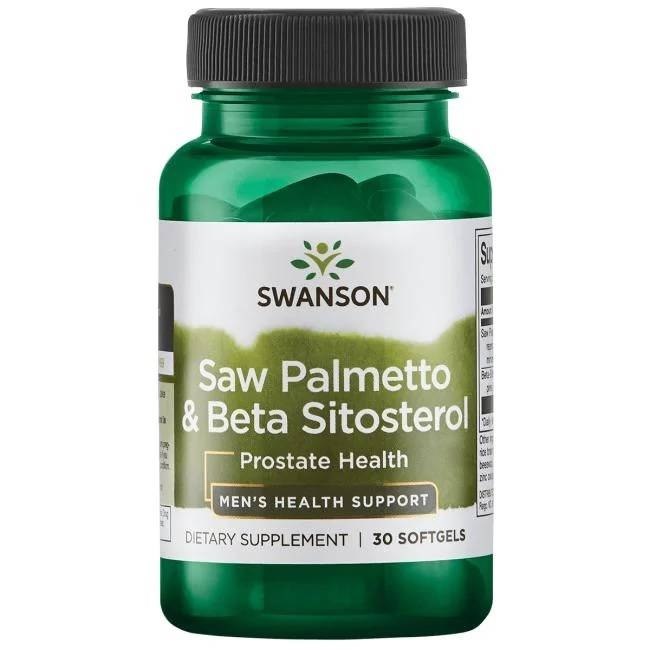 Saw Palmetto & Beta-sitosterol - 30 mäkkých kapsúl