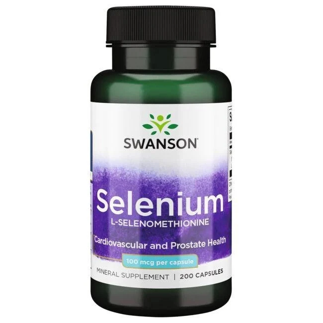 Selen (L-selenmetionín), 100 mcg - 200 kapsúl