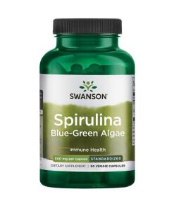 Swanson - SWANSON Štandardizovaná spirulina 90 kapsúl