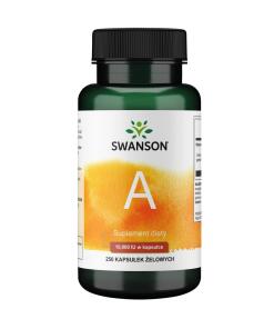 Vitamín A, 10 000 IU - 250 mäkkých kapsúl