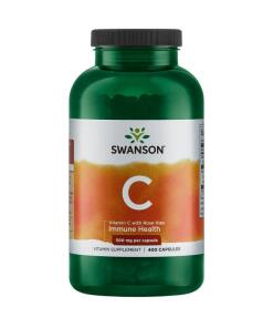 Swanson - SWANSON Vitamín C500 + divoká ruža 400 kapsúl