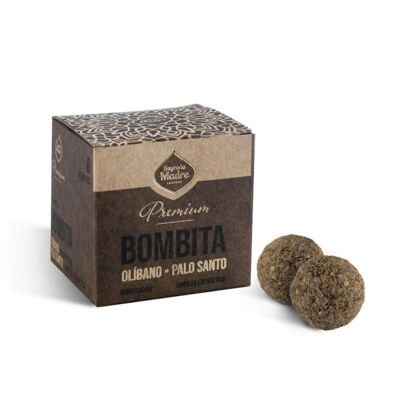 Sagrada Madre - Smudge Bomb Premium X8 Olibanum a Palo Santo