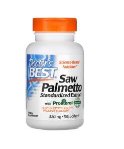 Saw Palmetto štandardizovaný extrakt, 320 mg - 180 mäkkých kapsúl