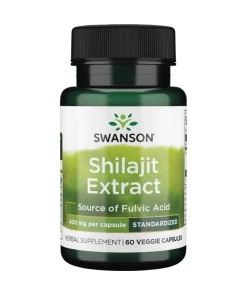 Shilajit extrakt, 400 mg - 60 vegetariánskych kapsúl