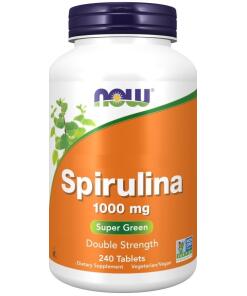 Ekologicky certifikovaná Spirulina, 1000 mg - 240 tabletiek