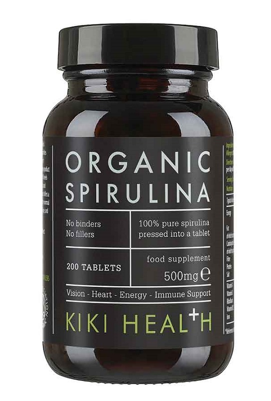 Spirulina Organic, 500 mg - 200 tabliet