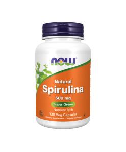 Spirulina - Prírodná, 500 mg - 120 kapsúl