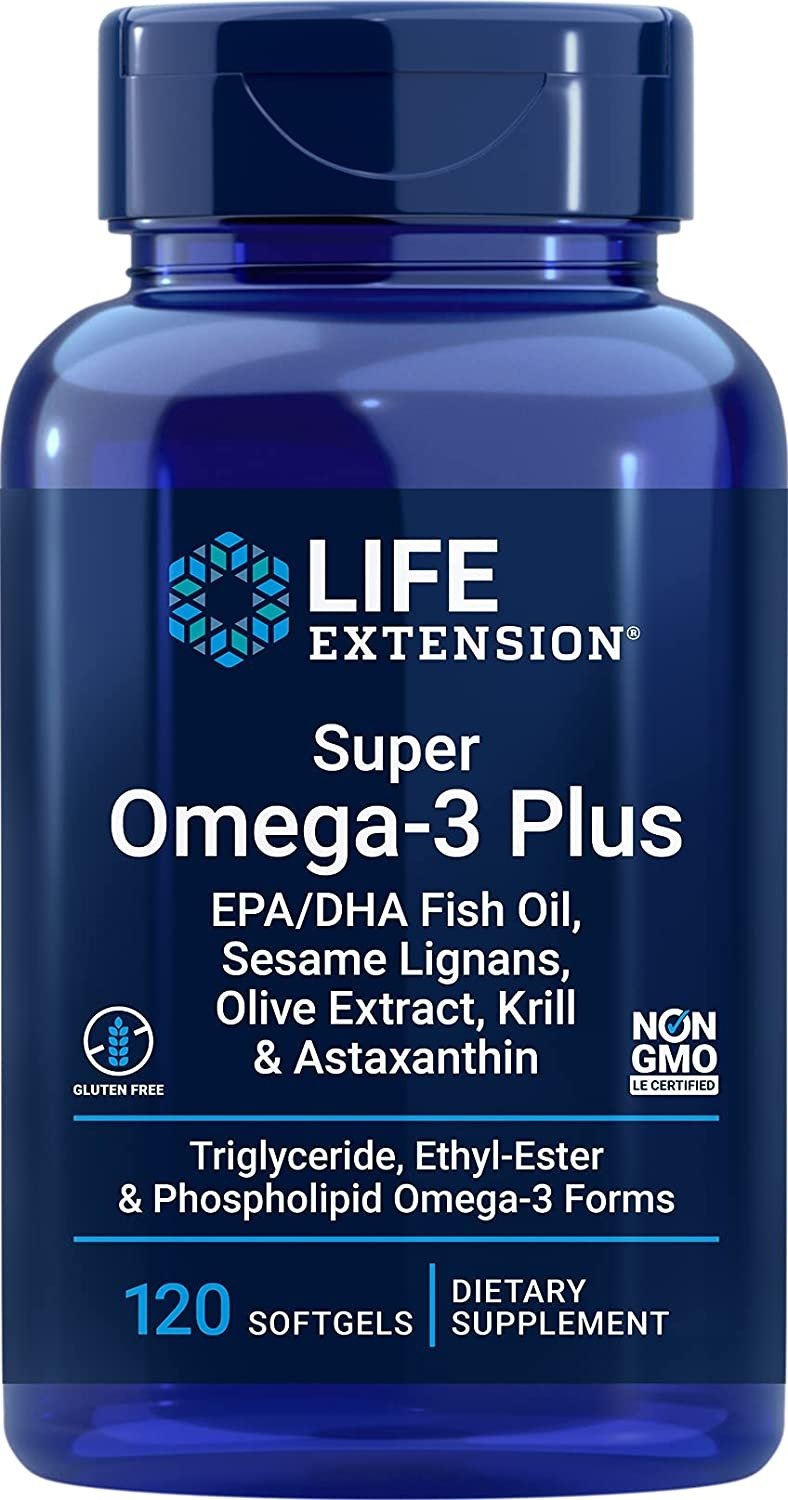 Super Omega-3 Plus - 120 mäkkých kapsúl