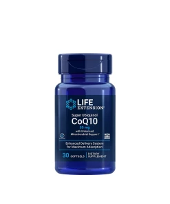 Super Ubiquinol CoQ10 s vylepšenou podporou mitochondrií, 50 mg - 30 mäkkých kapsúl