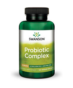Swanson Probiotický komplex 4,2 miliardy CFU, 120 veg. kapsúl