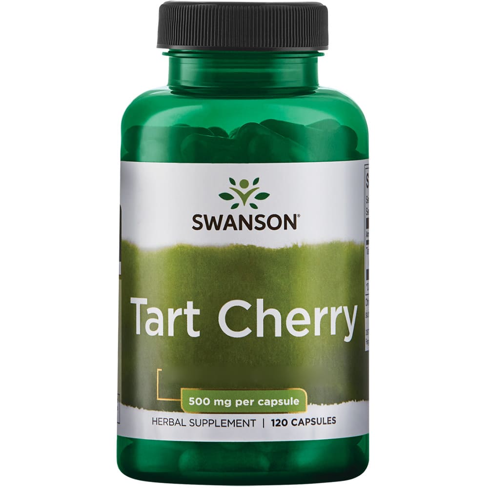 Swanson Kyslé čerešne 500 mg, 120 kapsúl