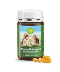 Tierlieb - Vitamínový komplex B pre psov a mačky (120 kapsúl)