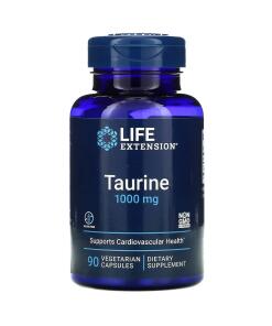 Taurín, 1000 mg - 90 kapsúl veganských