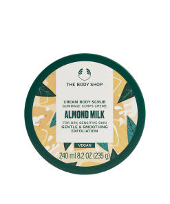 The Body Shop - Mandľový mliečny telový peeling (240 ml)