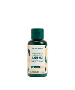 The Body Shop - Krémový sprchový gél s mandľovým mliekom (60 ml)