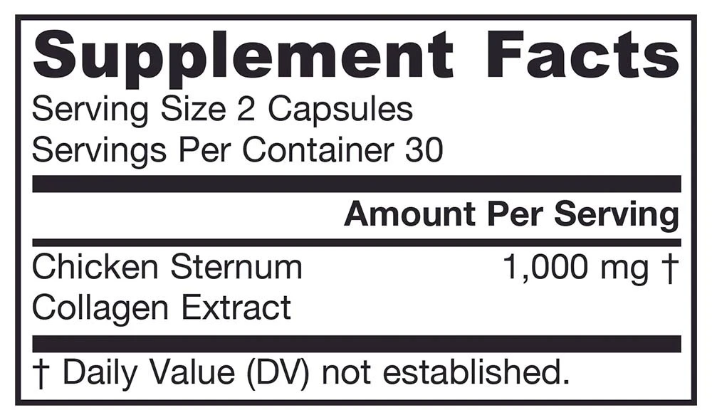 Komplex kolagénu typu II - 60 kapsúl – Obrázok 2