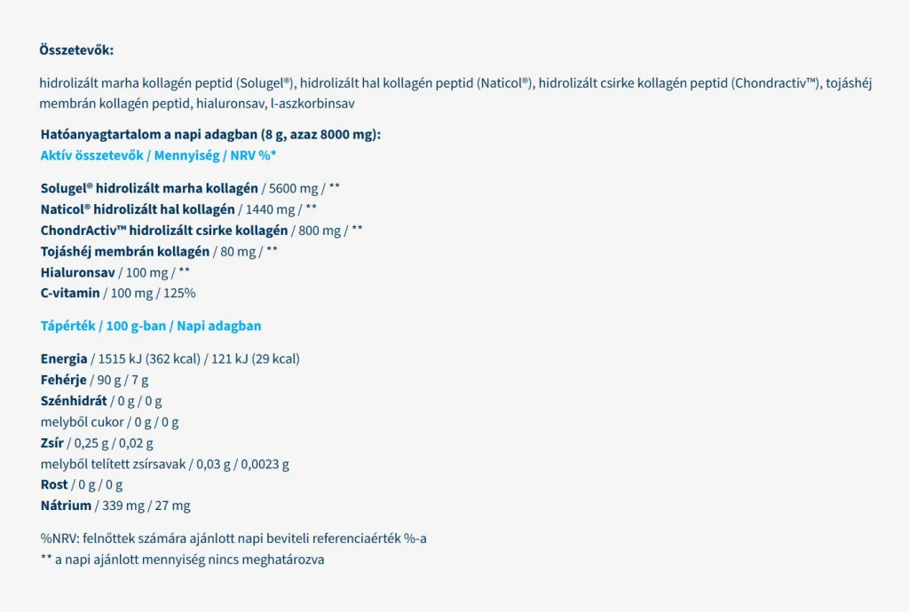 USA medical - USA medical Komplex kolagénu (240 g) – Obrázok 5