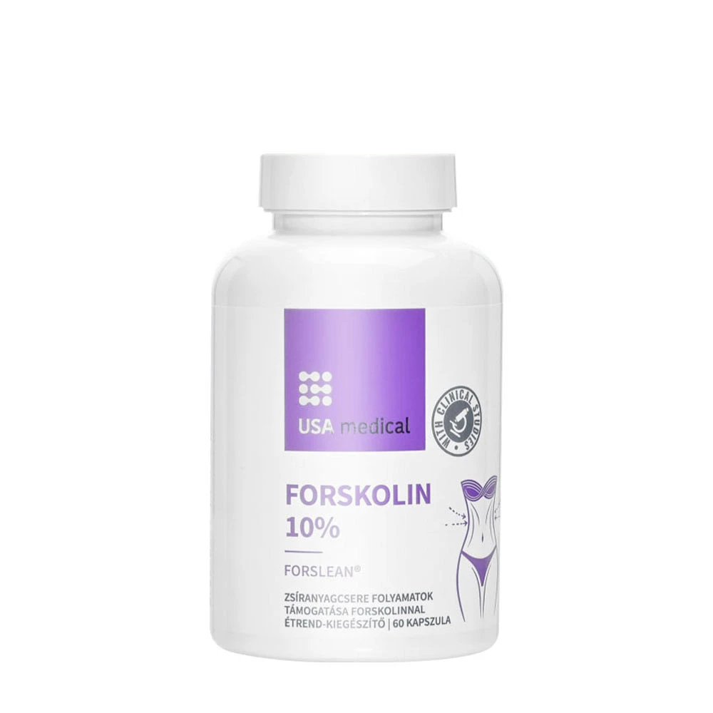 USA medical - Forskolin 10% Forslean (60 kapsúl)