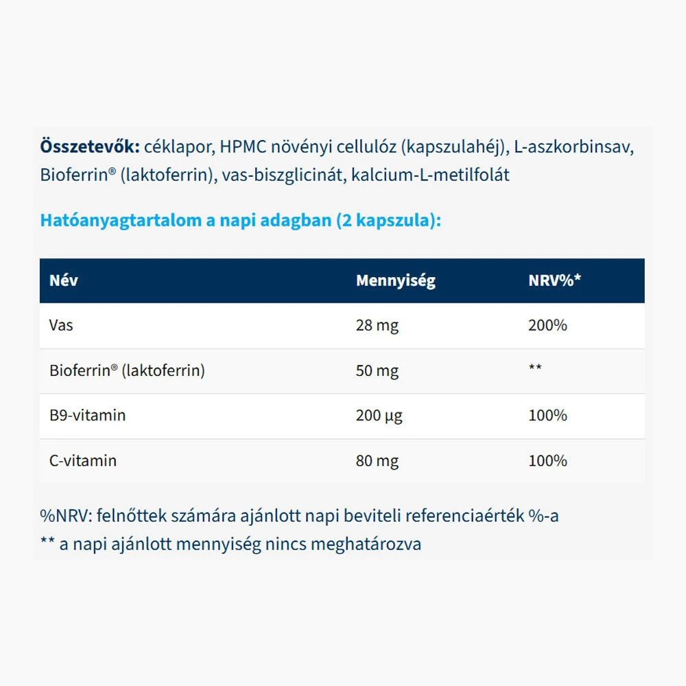 USA medical - USA medical Železo Boost Matrix BioFerrin® (60 kapsúl) – Obrázok 4
