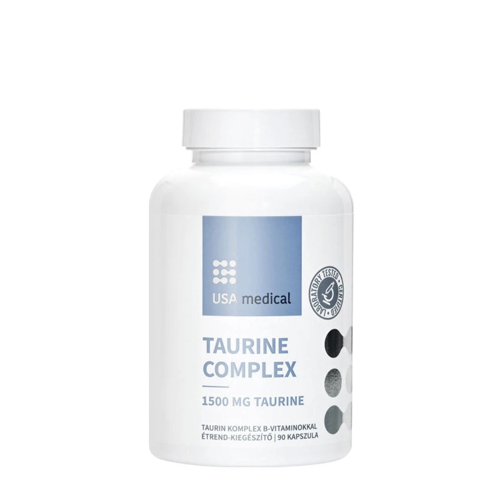 USA medical - Taurínový komplex 1500 mg (90 kapsúl)