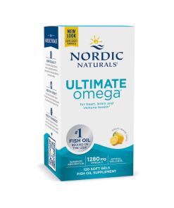 Ultimátne Omega, 1280 mg Citrón - 120 mäkkých kapsúl