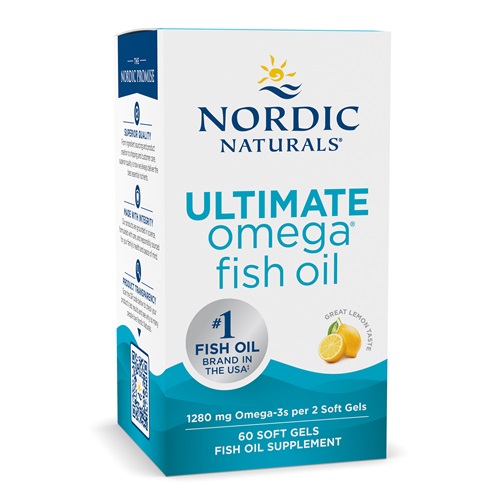 Ultimátny Omega, 1280 mg Citrón - 60 mäkkých kapsúl
