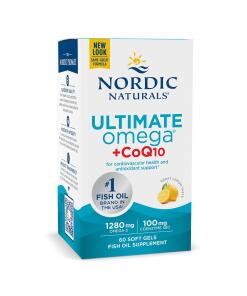 Ultimátne Omega + CoQ10, 1280 mg (Citrón) - 60 kapsúl