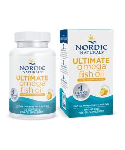 Ultimátne Omega v rybích géloch, 1280mg citrón (EAN 768990891250) - 60 kapsúl