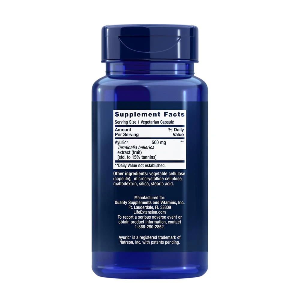 Kontrola kyseliny močovej - 60 vcaps – Obrázok 2