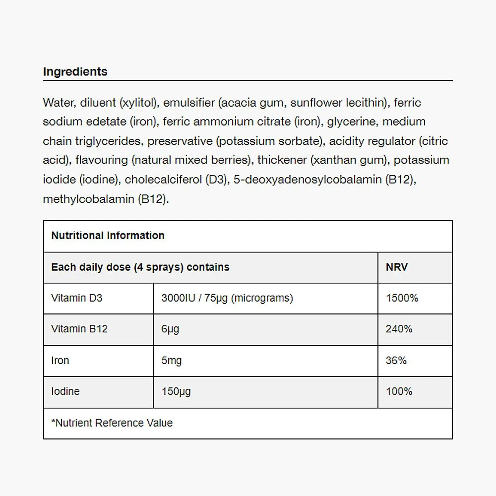 Vegánsky ústny sprej pre zdravie - 25 ml – Obrázok 2