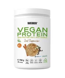 Weider - Veganský proteín, Iced Cappuccino - 750g
