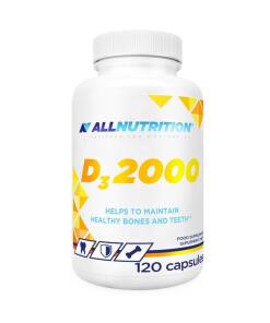 Allnutrition - Vitamín D3 2000, 2000 IU - 120 kapsúl
