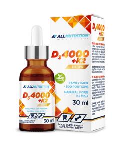 D-vitamín D3 4000 + K2 Kvapky - 30 ml
