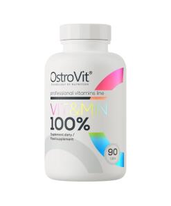 OstroVit - Vit&Min 100% - 90 tabliet