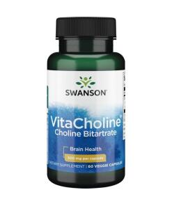 VitaCholine Bitartrát cholínu, 300 mg - 60 kapsúl