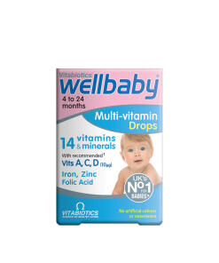 Vitabiotics - Vitabiotics Wellbaby Multivitamínové kvapky (30 ml)